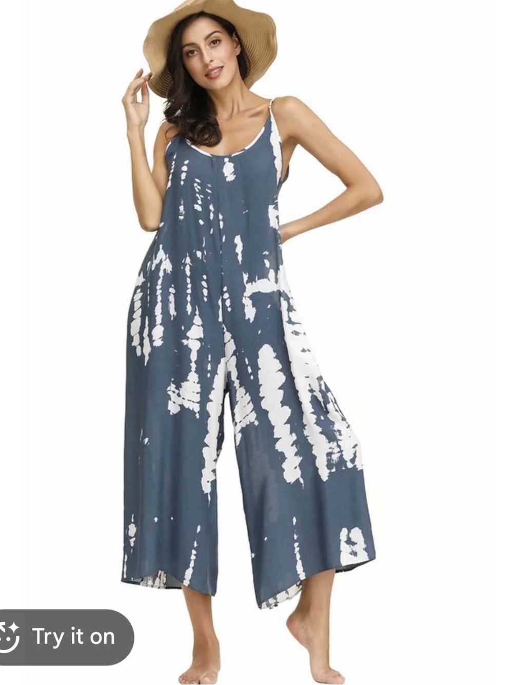 Buenos ninos wide cropped leg jumpsuit women’s medium